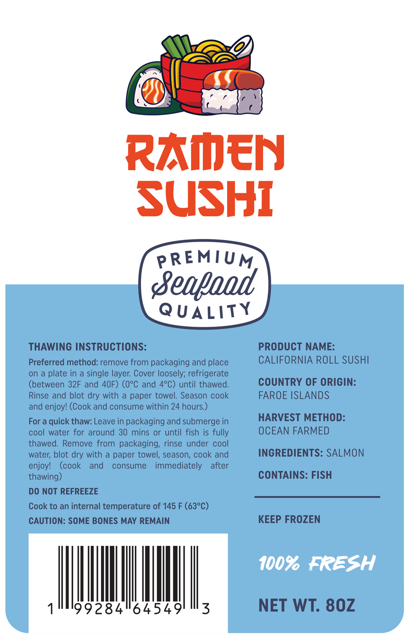 FDA Guidelines for Sushi Packaging Labels