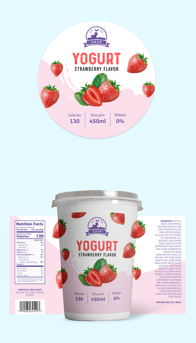 Why Proper Labeling Matters for Frozen Yogurt & Smoothie Producers