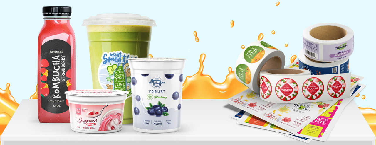 Yogurt and Smoothie Labels