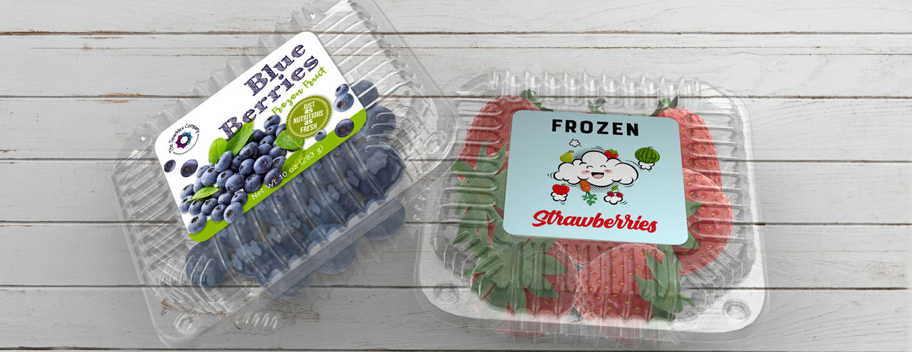 Frozen Fruit Labels