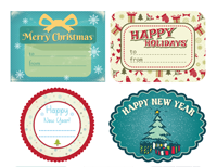 Christmas Labels