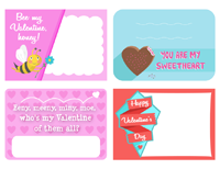 Valentine's Labels