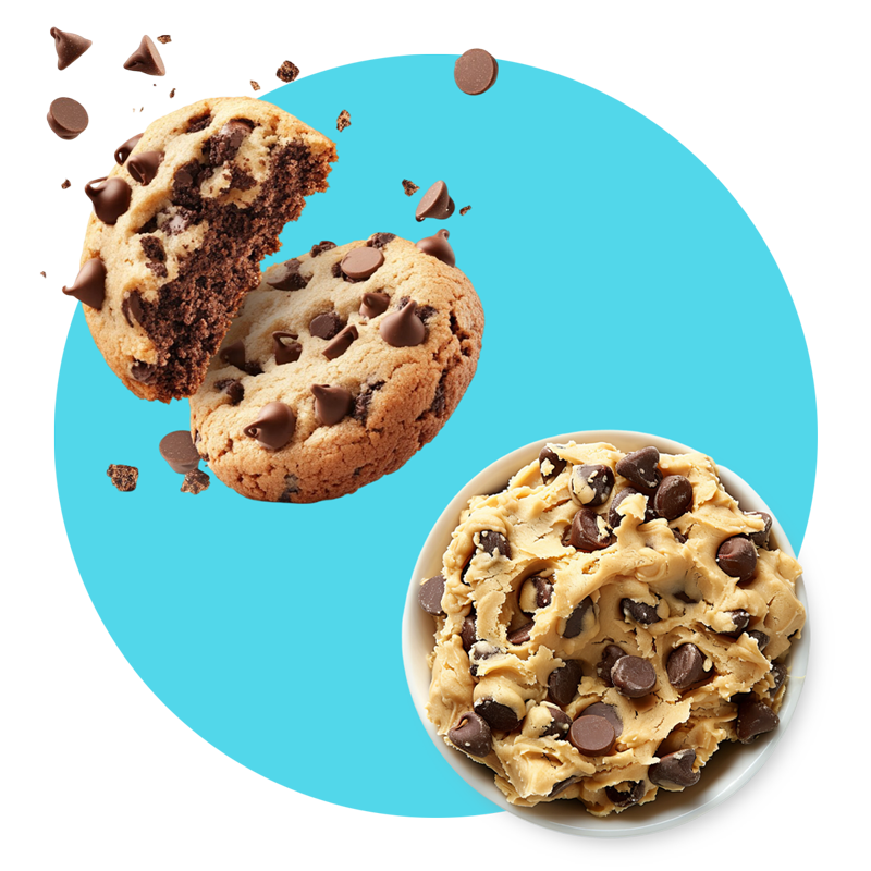 Cookie Dough Custom and Blank Freezer Labels
